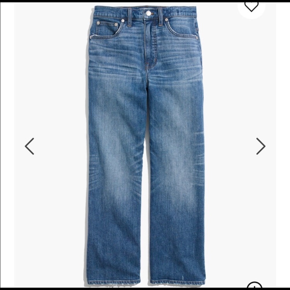 Slim Wide Leg Crop Jean Light Wash